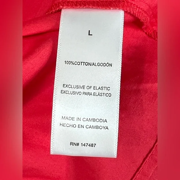 Draper James Ladies Red Puff Sleeve Dress Size Large NWT - Picture 7 of 10